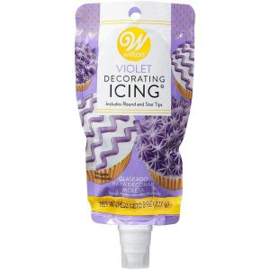 Wilton Violet Icing Pouch W/Tip