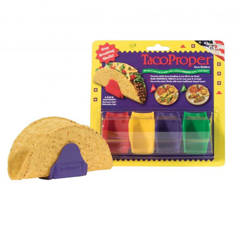 HIC Taco Proper Set of 4 Taco Holders