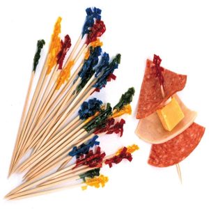 Norpro 50 Fancy Bamboo Party Picks
