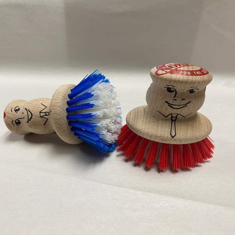 Norpro Wood Knob Dish Brush