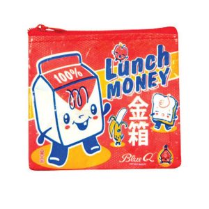 Blue Q Coin Purse Lunch Money