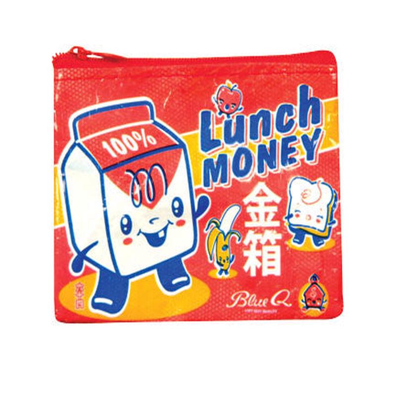 Blue Q Coin Purse Lunch Money