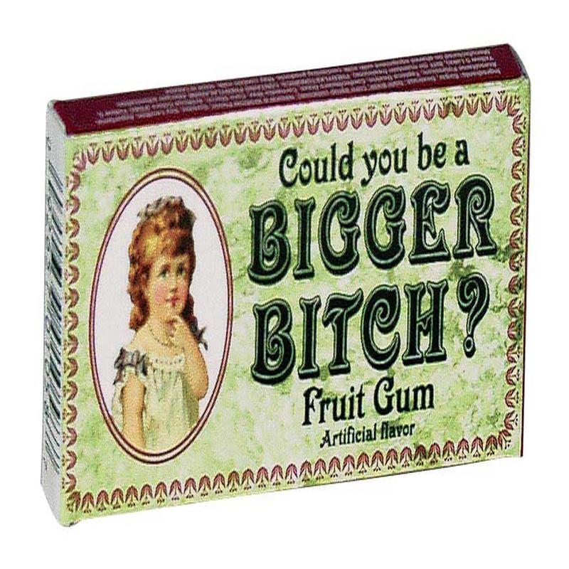 Blue Q Gum Bigger Bitch