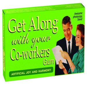 Blue Q Gum Get Along With Your Coworkers