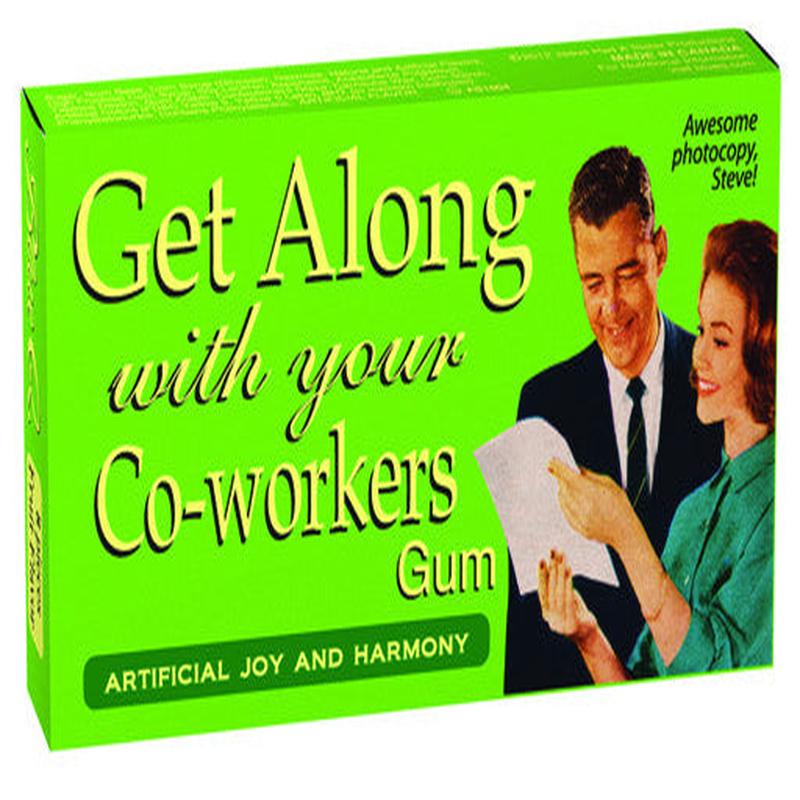 Blue Q Gum Get Along With Your Coworkers