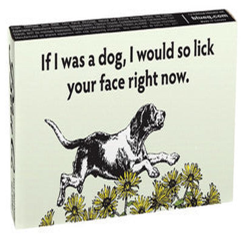 Blue Q Gum I Would Lick Your Face