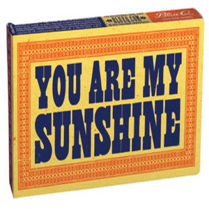 Blue Q Gum You Are My Sunshine