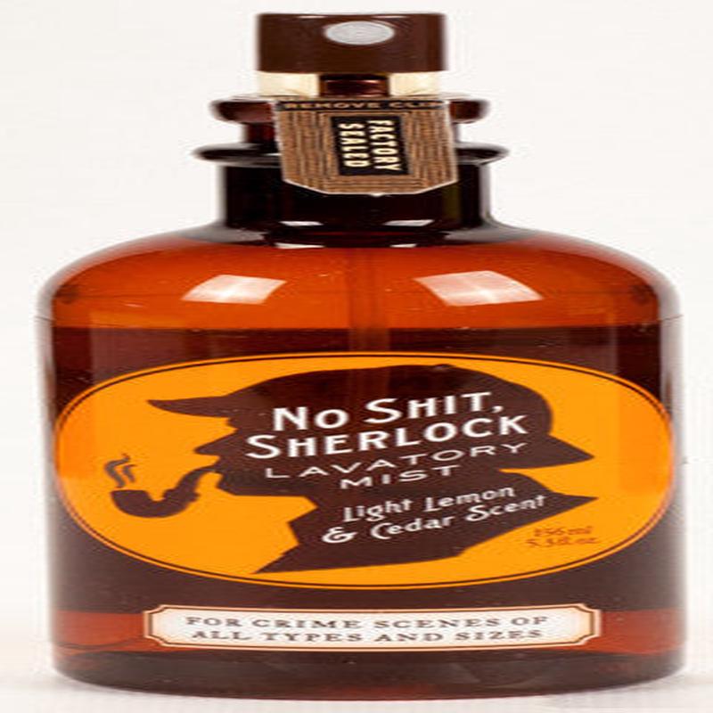 Blue Q Lavatory Mist No Shit, Sherlock