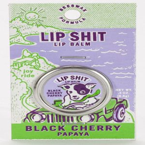 Blue Q Lip Shit Black Cherry Papaya Lip Balm