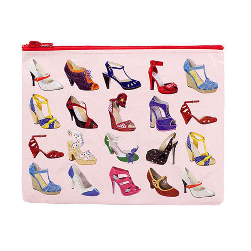 Blue Q Zipper Pouch Shoes