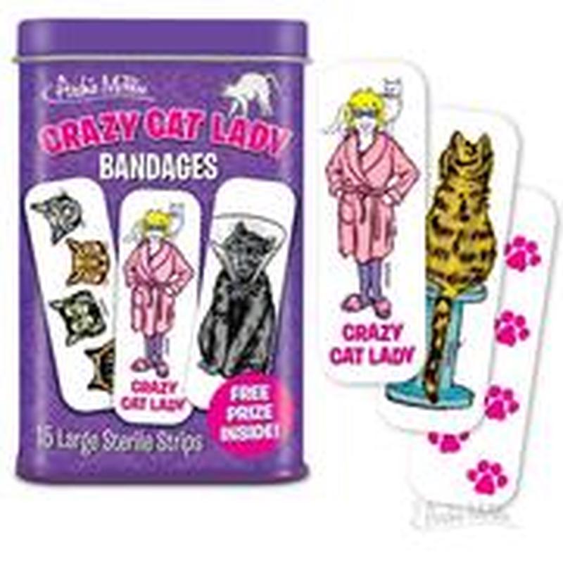 Crazy Cat Lady Bandages