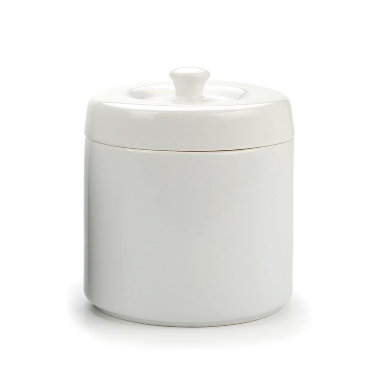 RSVP Grease Keeper White Stoneware
