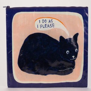 Blue Q Jumbo Pouch I Do As I Please