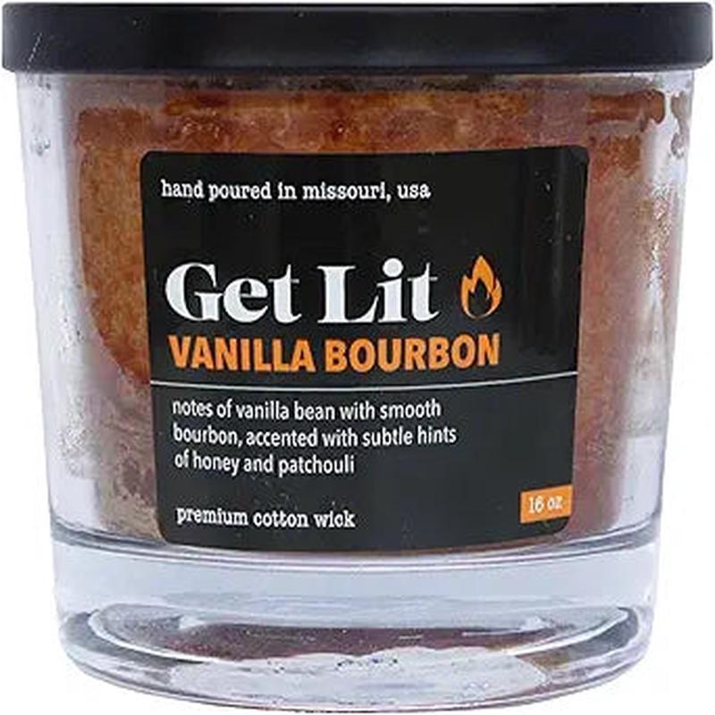 Mccall's Candle Company Leather & Scotch Candle 16oz