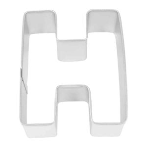 R&M Letter H Cookie Cutter 2.75"