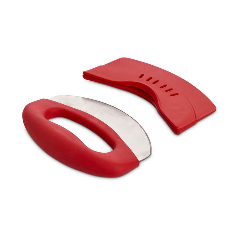 HIC Kitchen Soft-Grip Rocking Salad Herb Chopper