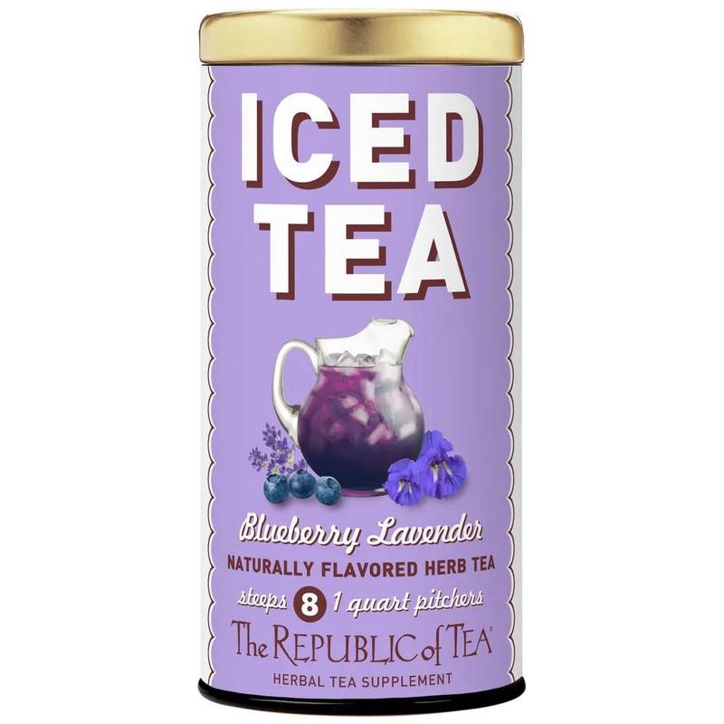 Republic of Tea Blueberry Lavender Iced Tea