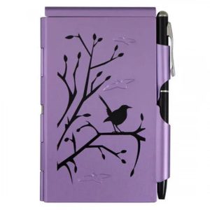 Wellspring Plum Wren Flip Note