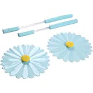 Charles Viancin Aqua Daisy Sipper Set of 2