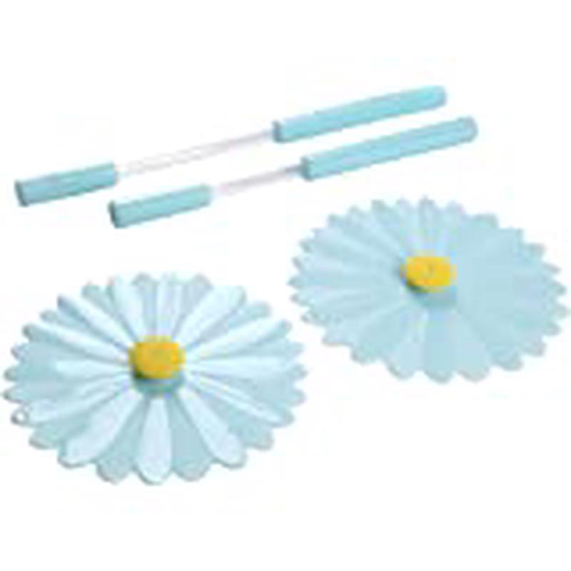 Charles Viancin Aqua Daisy Sipper Set of 2