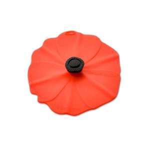Charles Viancin Silicone Drink Covers 4" Set of 2 Poppy