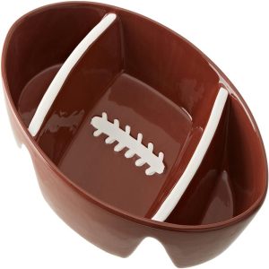 DII Football 3 Section Platter