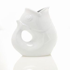 Gurgle Pot Large White