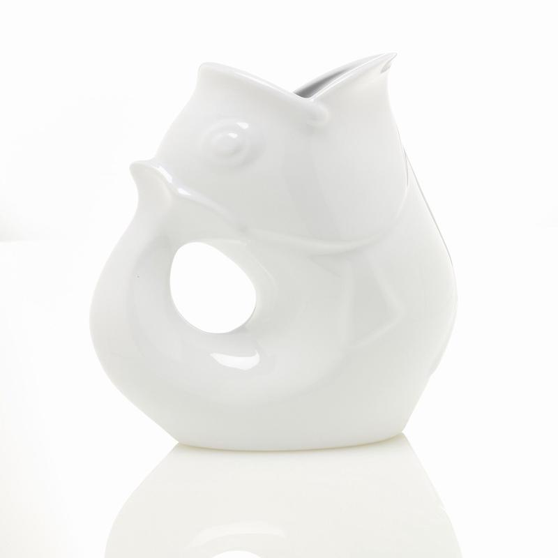 Gurgle Pot Large White