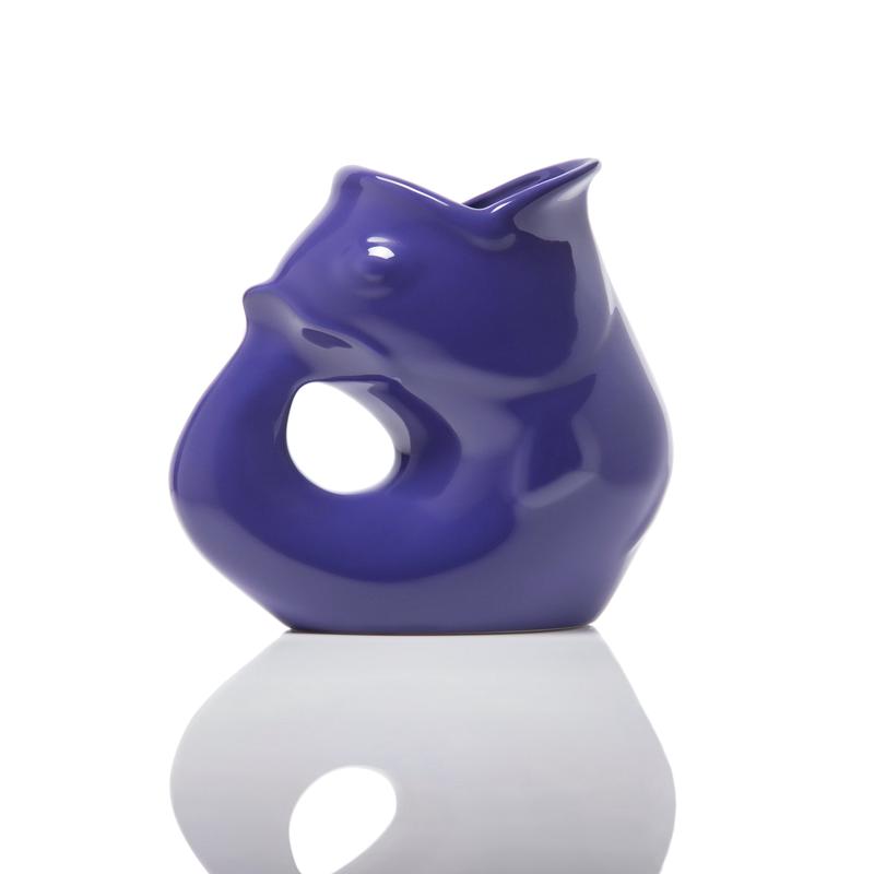 Gurgle Pot Medium Creamer Indigo