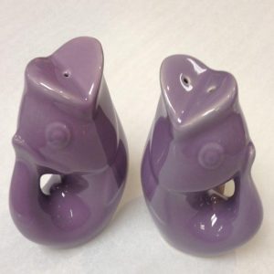 Gurgle Pot Salt and Pepper Set Lavender