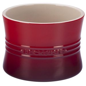 Le Creuset 2.75. Qt Cherry Utensil Crock