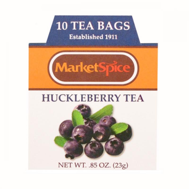 Market Spice 10 Tea Bag Boxed Huckleberry