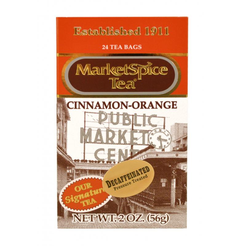 Market Spice 24 Bag Decaf Cinnamon-Orange