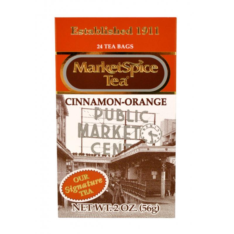 Market Spice 24 Tea Bag Cinnamon-Orange
