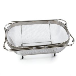 Norpro Stainless Steel Expanding Over Sink Colander