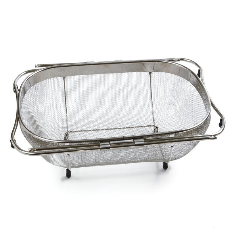 Norpro Stainless Steel Expanding Over Sink Colander