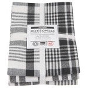 Now Designs Black Jumbo Dishtowels Set of 3