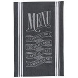 Now Designs Chalkboard Menu Jacquard Kitchen Towel