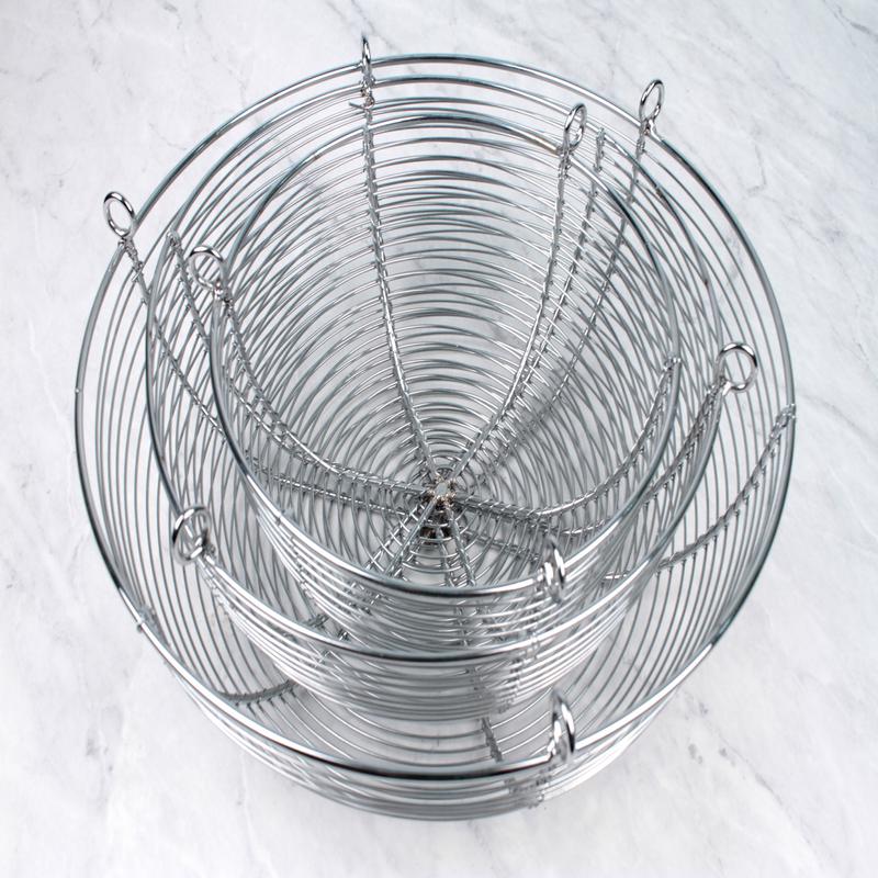 RSVP Hanging Baskets Chrome