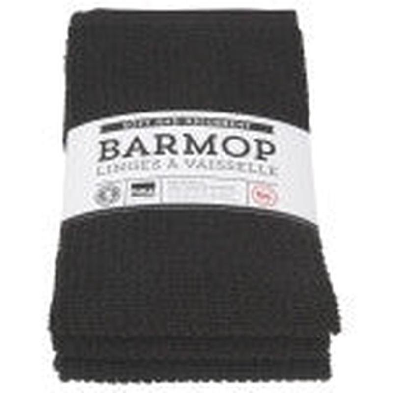 Now Designs Black Barmop Set of 3