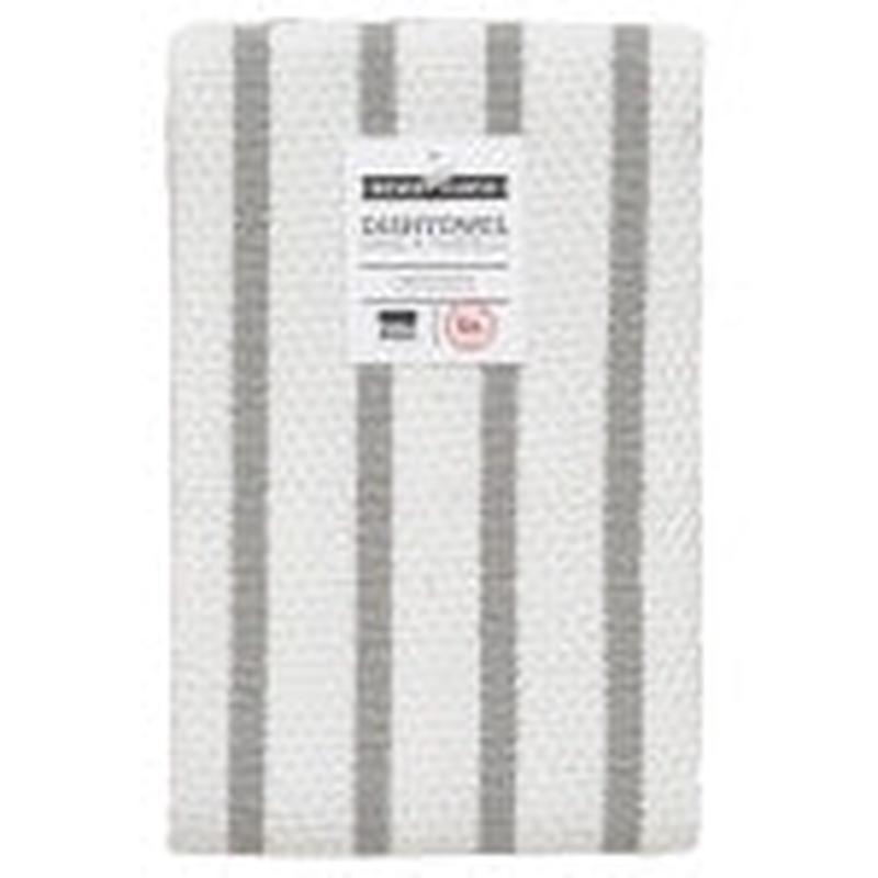 Now Designs London Gray Basketweave Towel