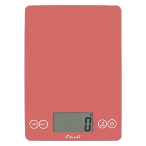 Escali Arti Digital Scale Red