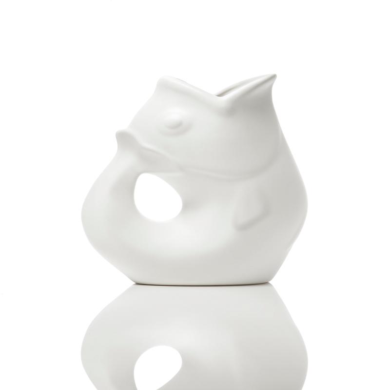 Gurgle Pot Large Matte White