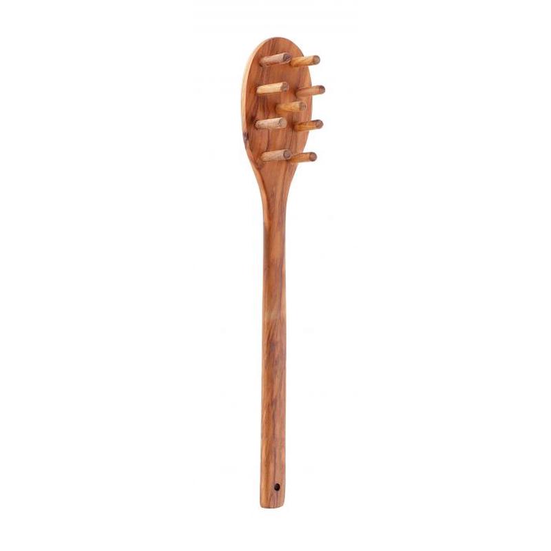 HIC Eddington's Italian Olive Wood Spaghetti Tool, 12in