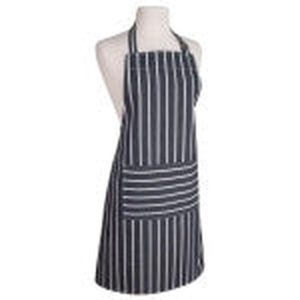 Now Designs Navy Butcher Stripe Basic Apron