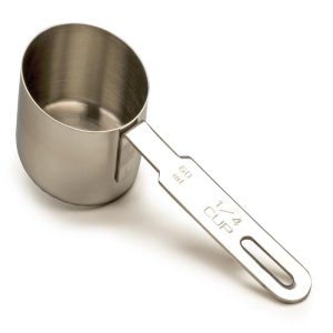 RSVP Stainless Steel 1/4 Cup Measure