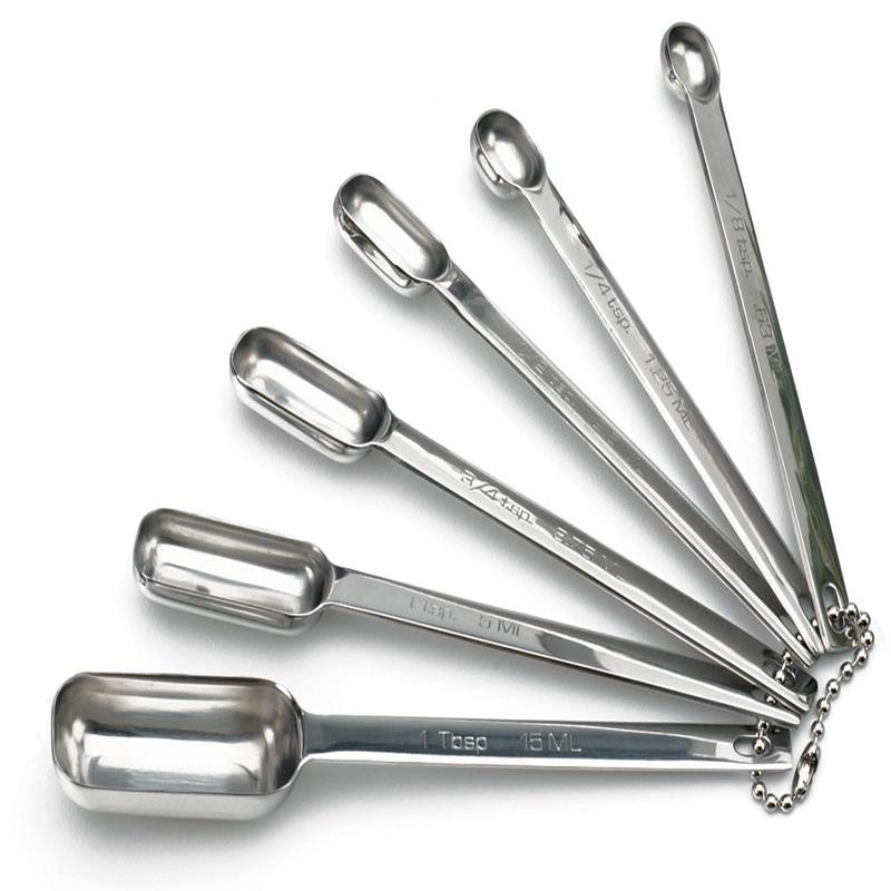 RSVP Stainless Steel Spice Spoons
