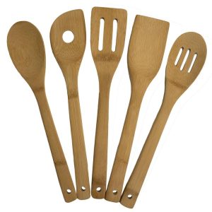 Totally Bamboo 5 Pc Utensil Set 12"