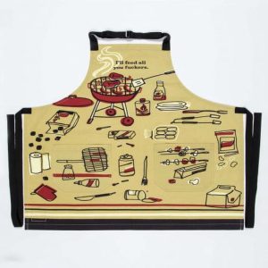 Blue Q Apron I'll Feed All You Fuckers