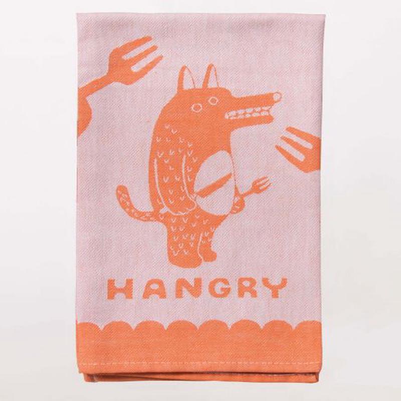 Blue Q Jacquard Dishtowel Hangry